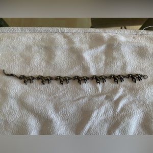 Vintage S-80 Silver 7 Horse Link Bracelet